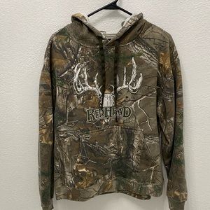REDHEAD CAMO HOODIE SIZE M